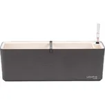 Truhlík samozavlažovací Berberis - antracit + slonová kost 60 cm