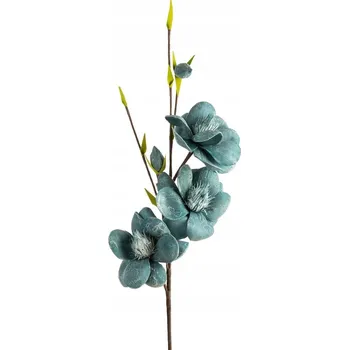 umělá květina Umělá květina dekorativní květina modrá 97 cm Eurofirany