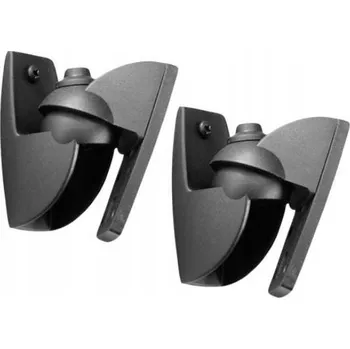 Vrták Držáky reproduktorů na zeď Vogels VLB500 do 5 kg Černé Sada 2 ks