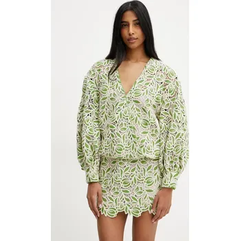 Dámské šaty Šaty Luisa Spagnoli 542278 zelená 77A, vel. M