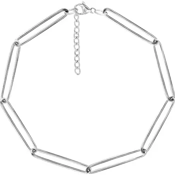 Náramek Postříbřený náramek Lilou 249/160/BRA/NO14/20/SR stříbrná SLV, vel. ONE SIZE