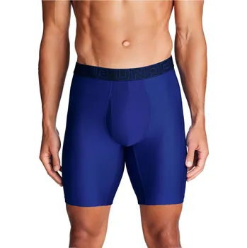 Boxerky Pánské boxerky Under Armour PERFORMANCE TECH 9IN (3-PACK) modré 1383880-400 - M | UK 11,5 | US 12,5