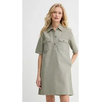 Dámské šaty Bavlněné šaty A.P.C. robe selia COGBJ.F35177 zelená 97X, vel. 40