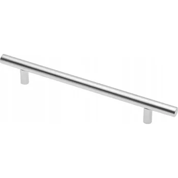 Nábytkové kování Nábytková úchytka reling RS-220160, 160/220mm, matný hliník