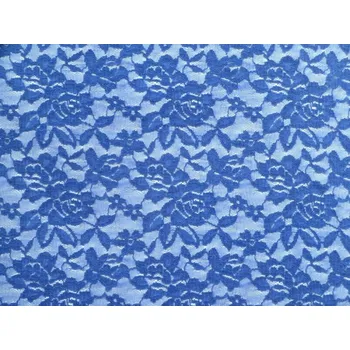 elastická krajka 26 modrá