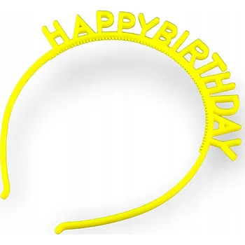 Čelenka Čelenka klasická LeArtis, žlutá barva, univerzální velikost