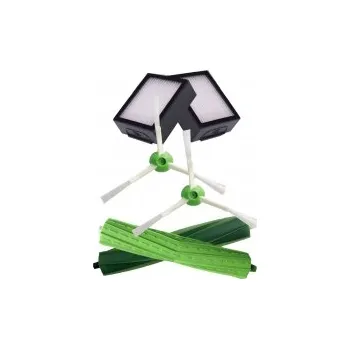 Sada příslušenství pro robotický vysavač Sada HEPA filtrů pro vysavač IROBOT Roomba i3 Plus a kartáče 6ks