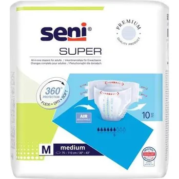 SENI SUPER MEDIUM KALHOTKY ABSORPČNÍ PRODYŠNÉ DENNÍ, BOKY 75-110CM,2
