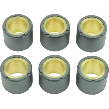 Spojková sada ATHENA závaží variátoru 6 kusů 20X17 mm 8,5 tloušťka YAMAHA X-MAX / X-CITY / MAjeY 125, APRILIA ATLANTIC / LEOnardo 125, KYMCO MOVIE / DINK 125, PIAGIGO LIBERTY / SKIPPER / HEXSAGON / X9 125, SUZUKI BURGMAN 125, HONDA DYLAN / NES / SH 125 / 150 (ATHENA)