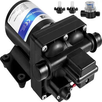 Čerpadlo VEVOR Pompa Membranowa Wodna Korpus Z Polipropylenu Uszczelka O-kroužek