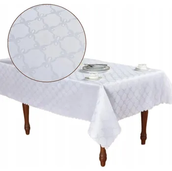 ubrus Elegantní ubrus 160x240 Žakárový bílý