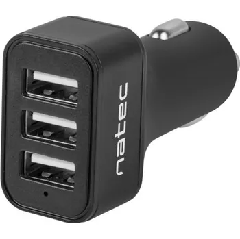 Natec Natec nabíječka do auta CONEY, 2XUSB, 1XUSB-C, 84W
