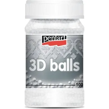 Speciální výtvarná barva Pentart 3D kuličky na tvorbu struktur PENTART 100 ml MALÉ