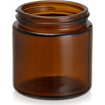 Sklenice Sklenice/Nádoba skleněná hnědá na svíčky 120 ml