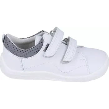 Dívčí tenisky Beda Barefoot BFN - nízké celoroční boty Just white 30
