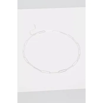 Náhrdelník Postříbřený náhrdelník Lilou 249/400/LAN/NO14/20/SR stříbrná SLV, vel. ONE SIZE