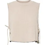 PLETENÝ TOP BEZ RUKÁVŮ BOHO Pieces