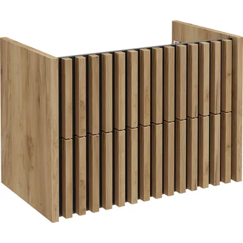 Koupelnový nábytek Line Skříňka pod umyvadlo 80, 80 × 54 × 45 cm, dub 297-D-08001