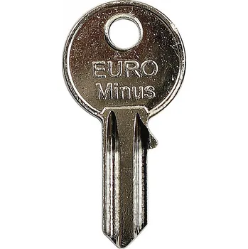 Vložka do dveří EURO MINUS delší polotovar klíče