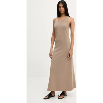 Dámské šaty Šaty Answear.LAB 5389.IKK béžová 80X, vel. L