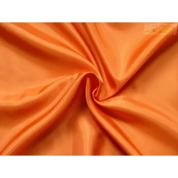 acetátová podšívka 167 oranžová