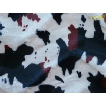 kožešinová látka muton vzor hovězí kůže