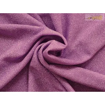 fialová společenská látka s glittery 22