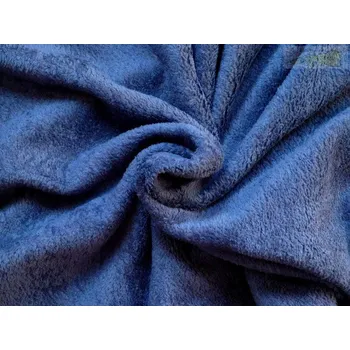 coral fleece 153 tmavě modrý