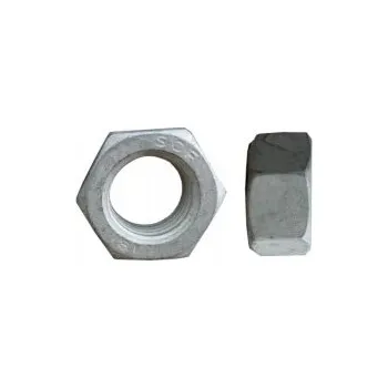 Matice Šestihranná matice M27-8 fl Zn DIN 934 - 1 ks