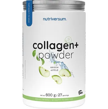 Kloubní výživa Nutriversum Collagen+ powder 600 g Příchuť: zelené jablko