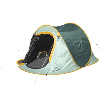 Stan Pop-up kempinkový stan pro 2 osoby (zelená/žlutá)