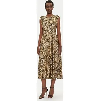 Dámské šaty NORMA KAMALI Každodenní šaty Grace KK4243PL179656 Hnědá Regular Fit M