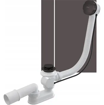 Sifon Vanový sifon, automatická zátka, GUN METAL – matný