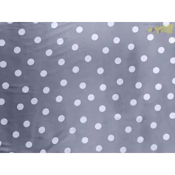šedo fialové hedvábí 2735 s puntíky