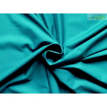 smaragdový bavlněný úplet punto