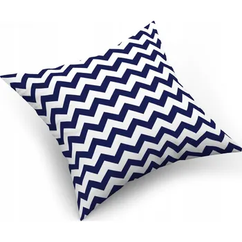 Povlak na polštářek Povlak na polštářek "jasiek" 40x40 100% BAVLNA Cikcak granátová 63