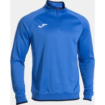 Pánská mikina JOMA COMBI PREMIUM MIKINA 1/2 ZIP DĚTSKÁ - Modrá, Tmavě modrá - velikost 3XS