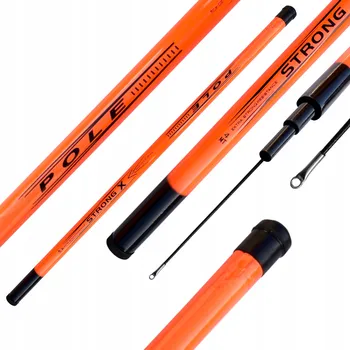 Rybářský prut Prut na plavanou POLE PRUT STRONG X 400, vrhací zátěž 20-40 g, 4 m