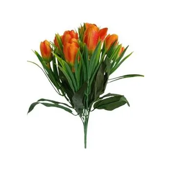 umělá květina Krokus svazek, oranžový JH044 oranžový