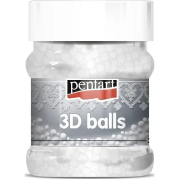 Výtvarná barva Pentart 3D kuličky na tvorbu struktur PENTART 230 ml VELKÉ