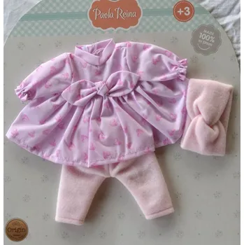 Doplněk pro panenku Obleček pro miminko Lidia od Paola Reina - 57157 (Velikost 27 cm - Andy Primavera)