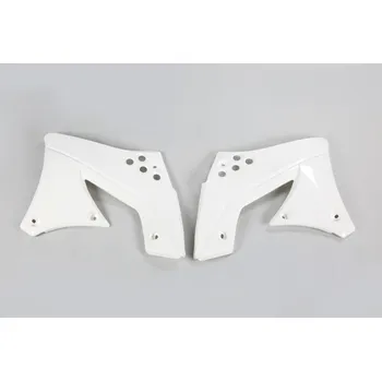 Autodíl UFO kryty chladiče KAWASAKI KXF 250 09-12, barva bílá (UFO kryty chladiče KAWASAKI KXF 250 09-12, barva bílá)