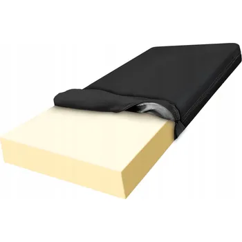 Matrace Matrace 80x160 pěnová antialergická podpůrná potah černý H3 26