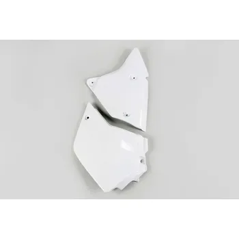 UFO boční tabulky na startovací číslo SUZUKI DRZ 400E 00-24 (1 kus levý) barva bílá (UFO boční tabulky na startovací číslo SUZUKI DRZ 400E 00-24 (1 kus levý) barva bílá)