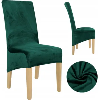 Potah na židli Zelený potah na židli