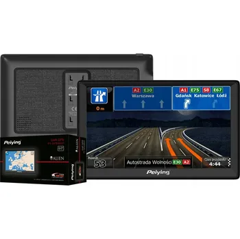 GPS navigace Automobilová GPS navigace pro nákladní vozidlo TIR iGO Primo GPS9000 9" Peiying