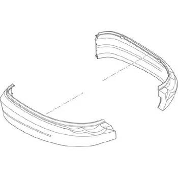 Zavazadlo na motocykl KAPPA pásky boční do kufru K56N ( sada na obě strany ) (KAPPA pásky boční do kufru K56N ( sada na obě strany ))