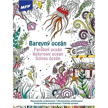 Antistresové omalovánky Omalovánky antistresové Barevný oceán 210x290mm/32s