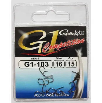 Rybářský háček Háčky s protihrotem Gamakatsu 149199 01600 15 ks