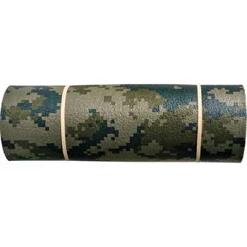 Karimatka Turistická karimatka BUSHMEN 10mm pixel camo s popruhy